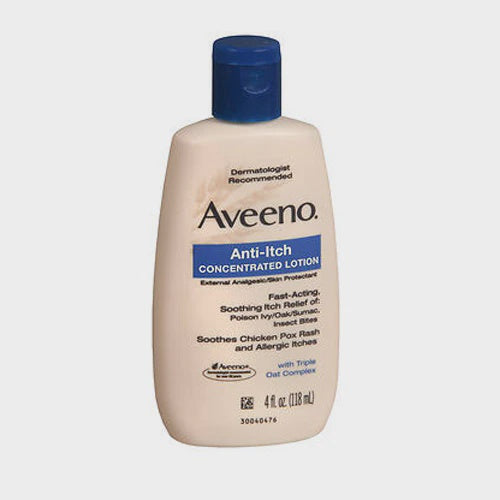 Aveeno Anti Itch Concentrated Lotion With Natural Colloidal Oatmeal - 4 Oz