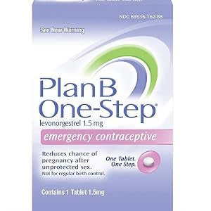 Plan B One-Step Emergency Contraceptive, 1.5 Mg (1 Tablet)