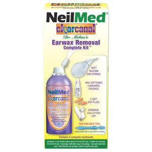 Neilmed Clearcanal Ear Wax Removal Complete Kit 2.5oz (75ml)