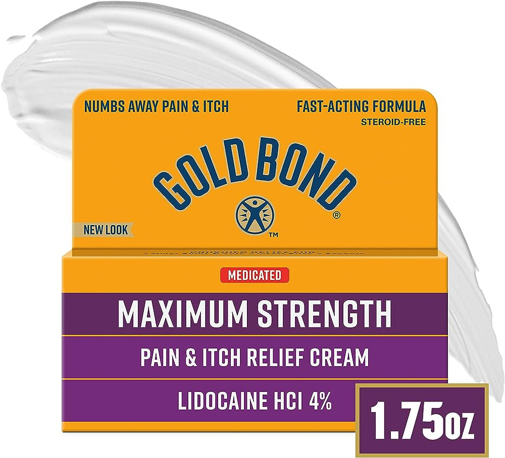 GOLD BOND MAX STRENGTH PAIN & ITCH CREAM 1.75 OZ