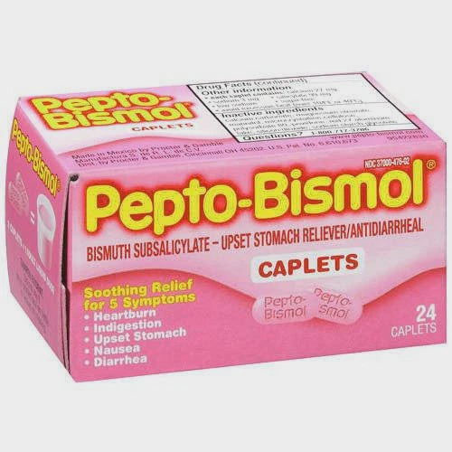 PEPTO BISMOL CHEWABLE TABLETS ORIGINAL SUGAR FREE 24 CT