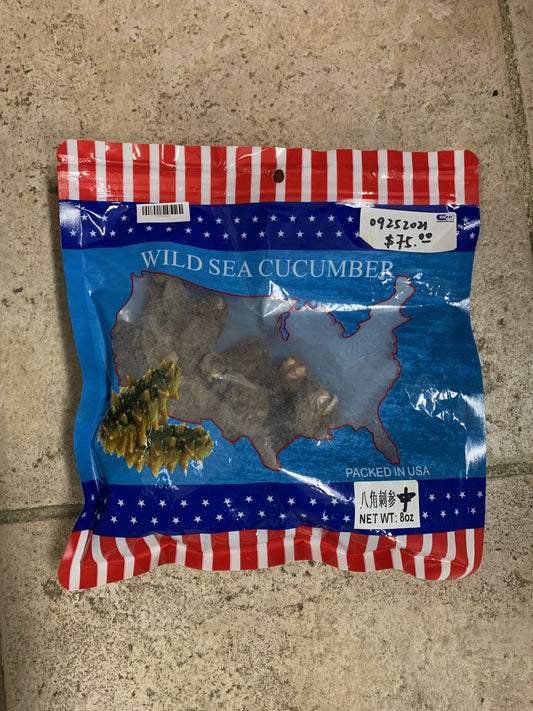 八角刺參 (中) 8 OZ-WILD SEA CUCUMBER 8oz