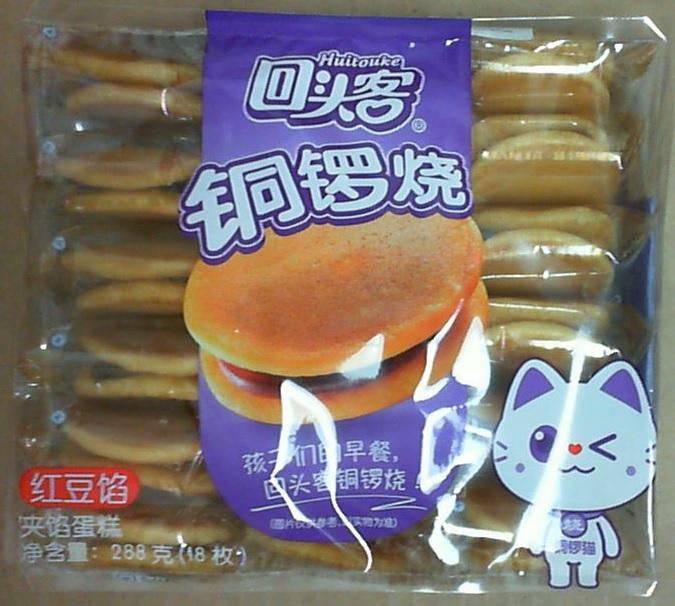 回头客 铜锣烧 红豆味 Mr.HTK Red Bean Pancake 288g
