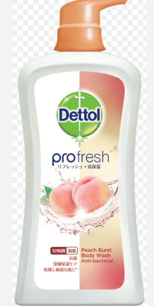 滴露蜜桃沐浴露 DETTOL PROFRESH 950G