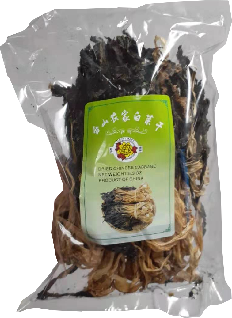 台山 农家白菜干 DRIED CHINESE CABBAGE (5.3 Oz)