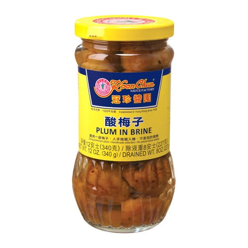 酸梅子(鹹水梅)340克- PLUM IN BRINE 340g