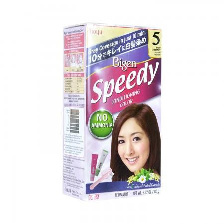 美源 深栗色5號 (大)Bigen Brand Speedy Conditioning Color Kit (#5 Deep Chestnut) 2.82 oz (80g)