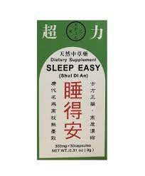 超力 睡得安 SLEEP EASY 300mg*30capsules