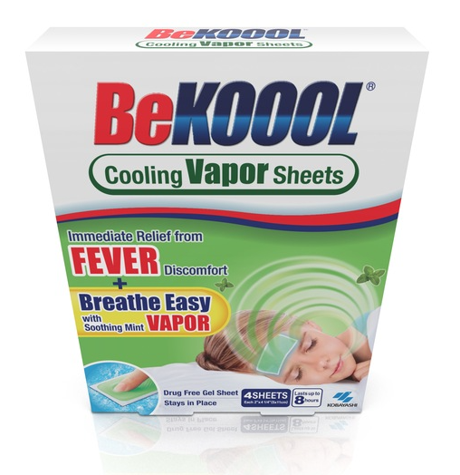BeKOOOL Cooling Vapor Sheets, 4 CT