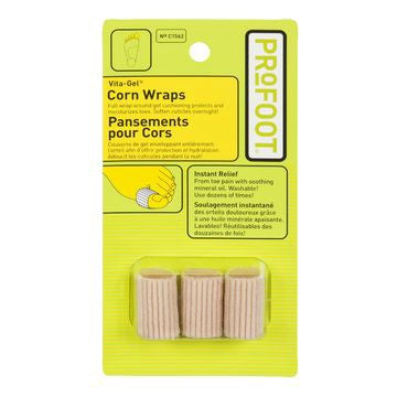 Profoot Corn Wraps, Vita-Gel, Fits All - 3 wraps