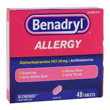 BENADRYL TAB 48S