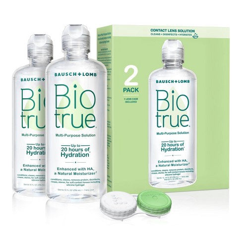 Bausch & Lomb Biotrue Multi-Purpose Solution - 2 pack, 10 oz bottles