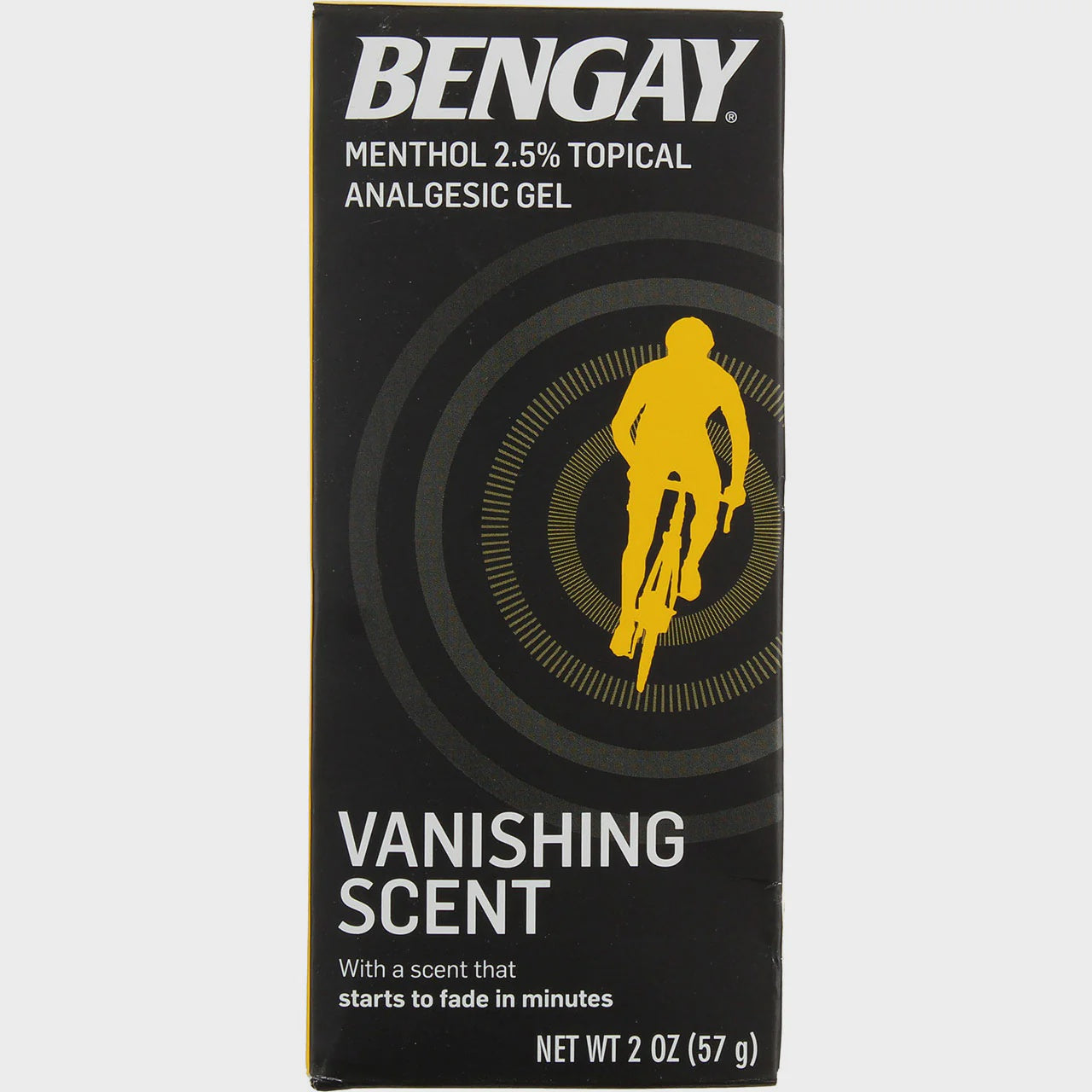 BENGAY Vanishing Scent Menthol 2.5% Topical Analgesic Gel 2Oz