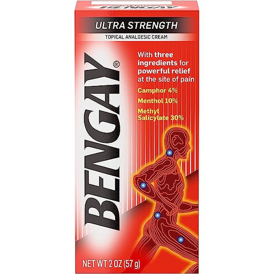 BENGAY TOPICAL ANALGESIC CREAM 2OZ