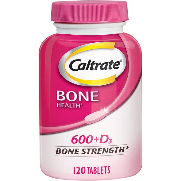 Caltrate 600 + D3 Plus Minerals -- 120 TabletS