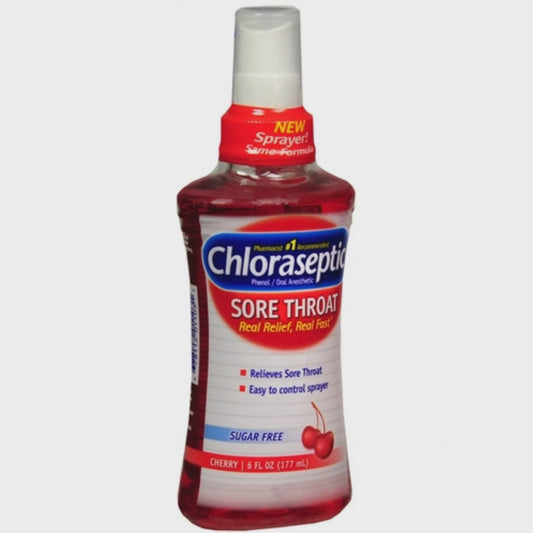 Chloraseptic Sore Throat Spray Cherry 6 oz