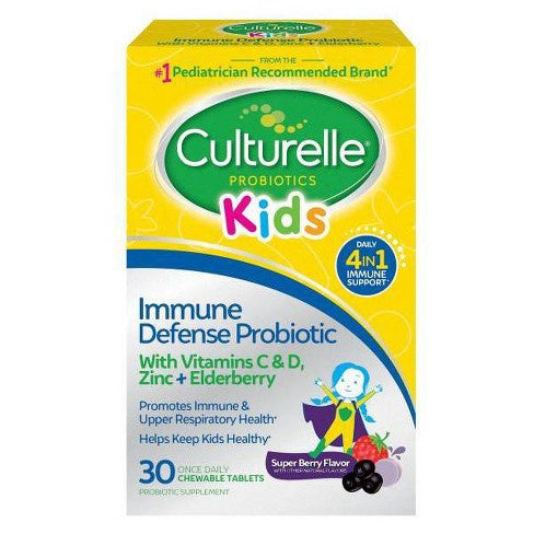 CULTURELLE KIDS PROBIOTICS +ZINC 30 TABS