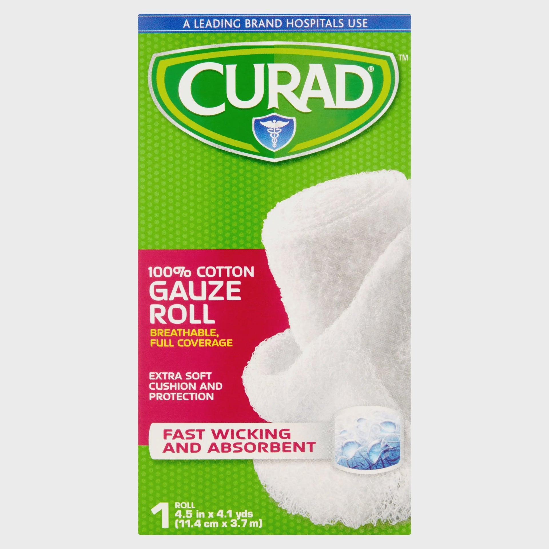 Curad Bandage Roll 4.5 Inches X 4.1 Yards 1 Each