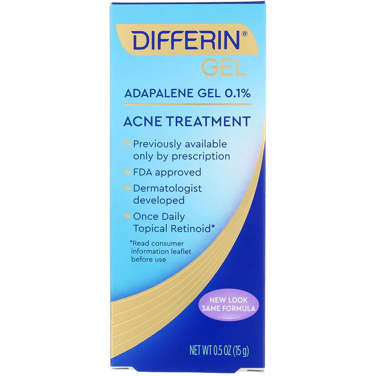 DIFFERIN ADAPALENE GEL 0.1% 0.5 OZ