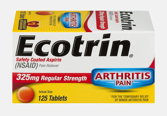ECOTRIN REG/ST 325MG 125TB