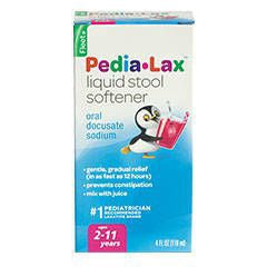 FLEET PEDIA-LAX STOOL SOFTENER LIQUID 4 OZ