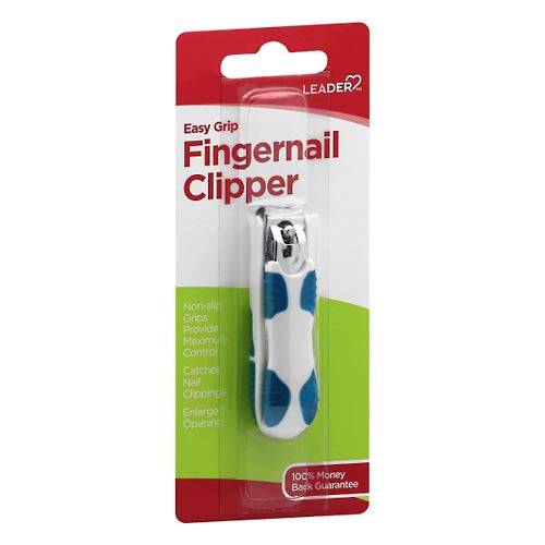 LEADER(TM) FINGERNAIL CLIPPER EASY GRIP 1 CT , EACH