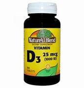 Nature's Blend VITAMIN D3 25mcg 100Tablets