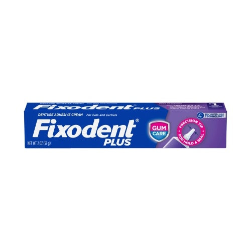 Fixodent Food Seal Denture Adhesive Cream 2 Oz