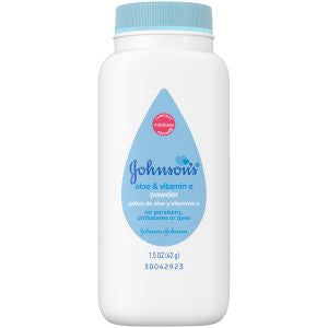 Johnson's Pure Cornstarch Baby Powder 1.5 oz Travel Size