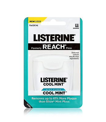 LISTERINE FLOSS COOL MINT 55 YDS