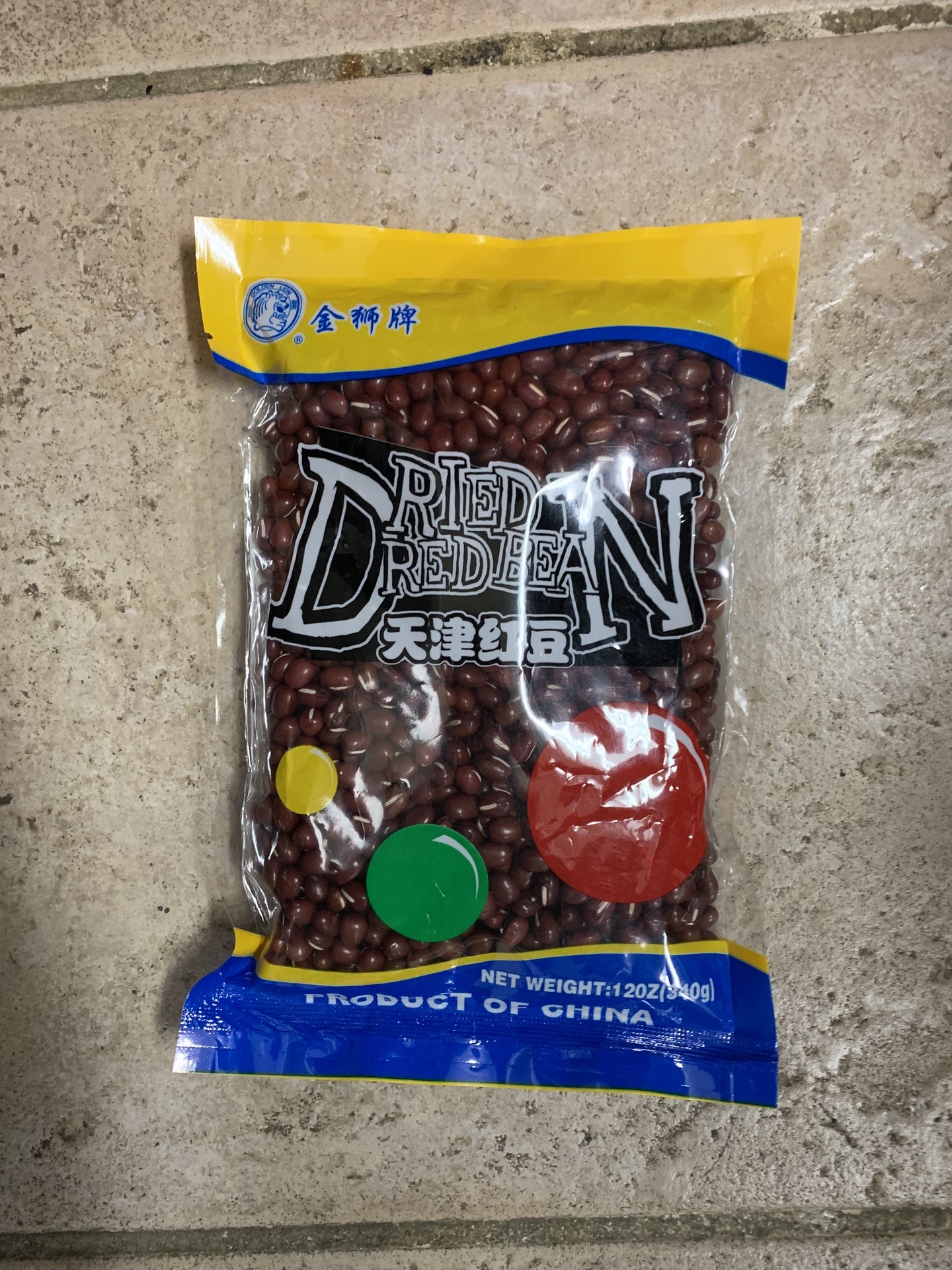 天津紅豆340克 - DRIED RED BEAN 340G