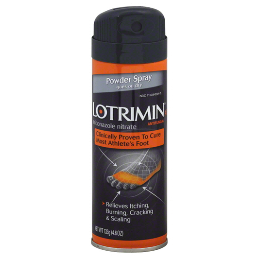 Lotrimin Antifungal Spray Powder Athlete's Foot Treatment - 4.6oz