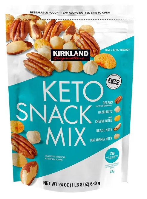 KIRKLAND KETO SNACK MIX 24OZ