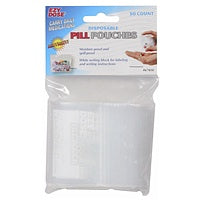 Ezy Dose Pill Pouches, Disposable 50 ct