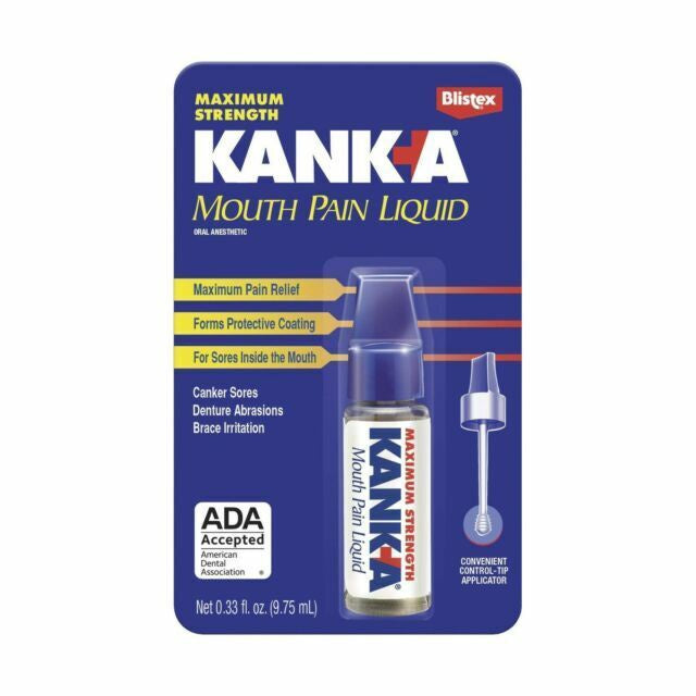 Kank-A Mouth Pain Professional Strength Liquid .33oz