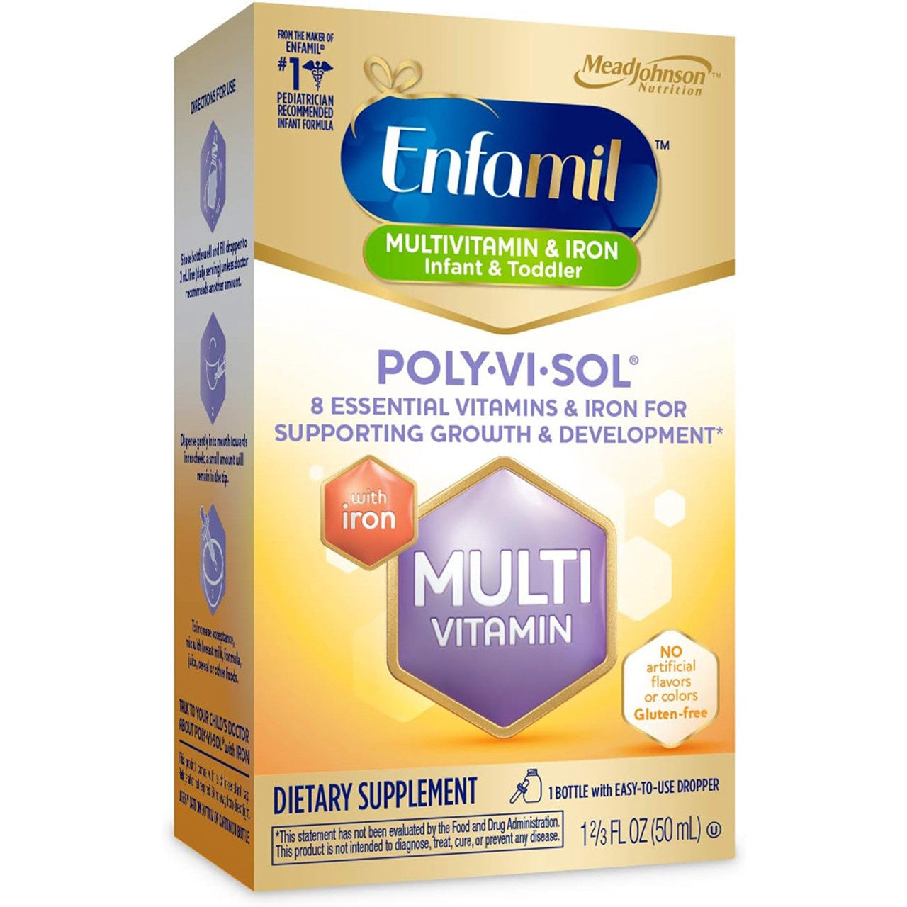 ENFAMIL POLY-VI-SOL WITH IRON DROPS 50ML
