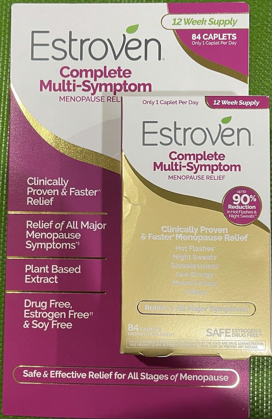 Estroven Complete Multi-Symptom Menopause Relief, 84 Caplets