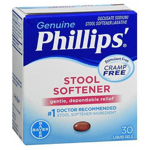 Phillips' Stool Softener, Liquid Gels - 30 liquid gels
