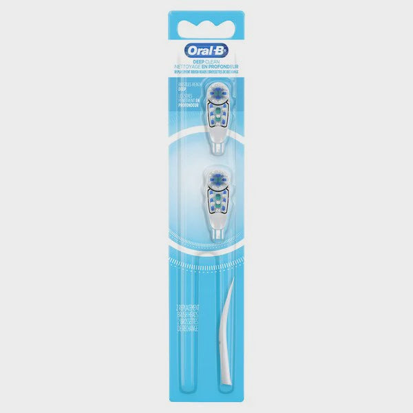 Oral-B Cross Action Power Replacement Brush Heads Soft - 2 pack