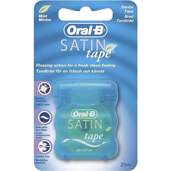 ORAL-B COMPLETE SATIN TAPE 25M