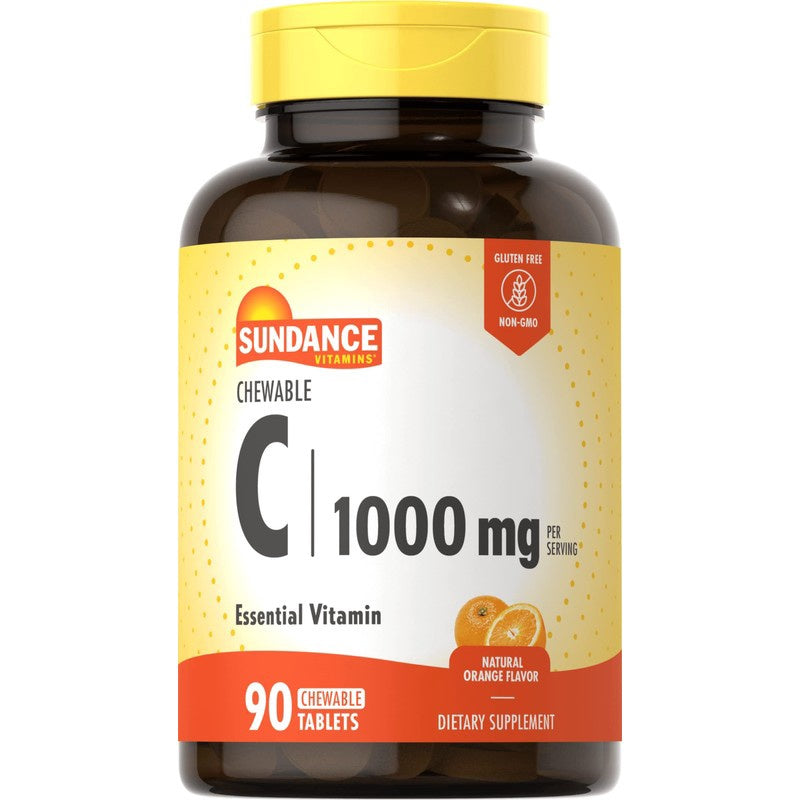 Sundance Vitamin C 1000 Mg Immune Health Tablets, 90 Ea