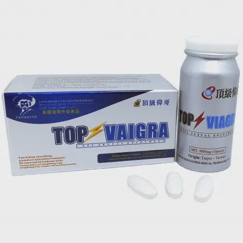 顶级伟哥 TOP VAIGAR 9800mg X 10 pills