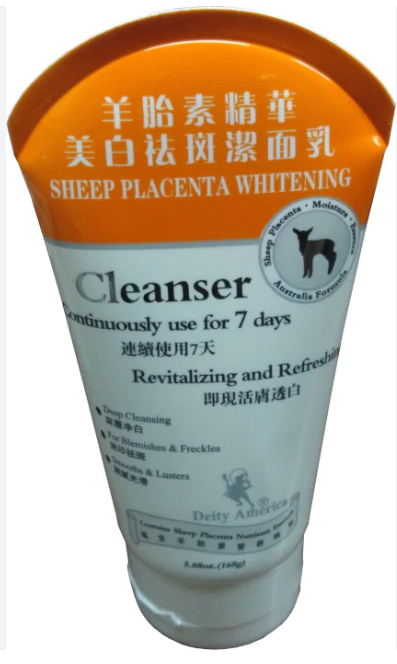 羊胎素精華/美白去斑潔面乳 SHEEP PLACENTA WHITENING Cleanser