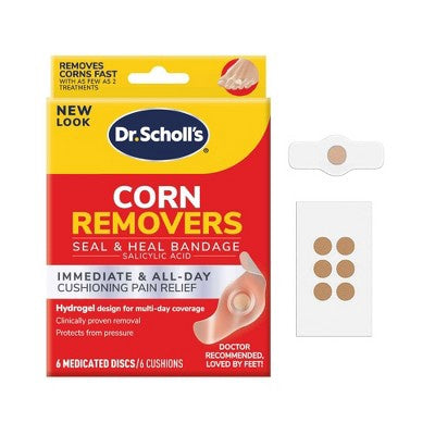 Dr. Scholl's Corn Removers Seal & Heal Bandage With Hydrogel Technology - 6ct