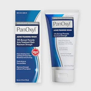 PanOxyl Creamy Acne Wash, Daily Control, 4% Benzoyl Peroxide - 6 oz