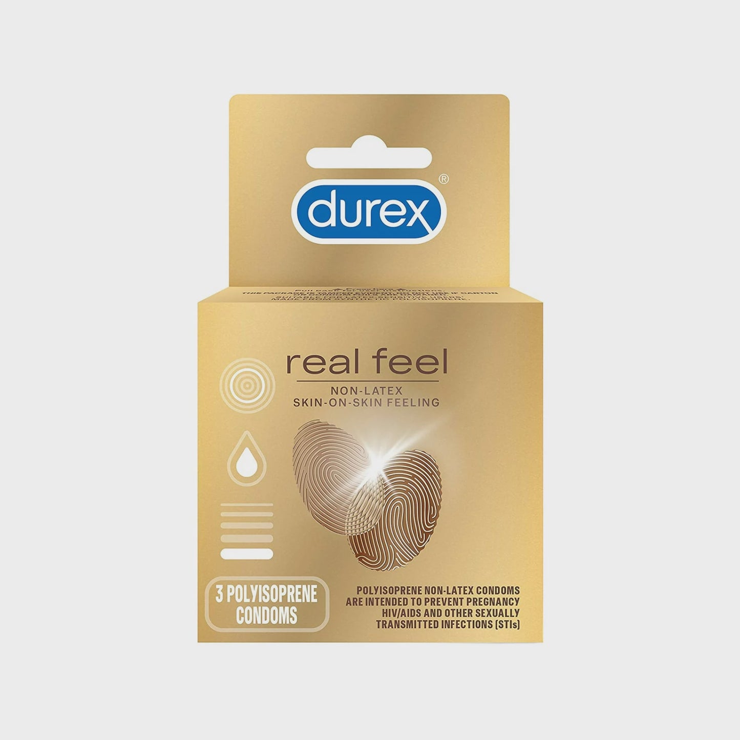 Durex Condoms Avanti Bare RealFeel Non-Latex 3 ct