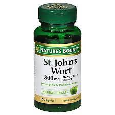 Nature's Bounty St. John's Wort (圣约翰草)300 mg Capsules 100 ea