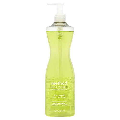 METHOD DISH SOAP LIME+SEA SALT 18 OZ