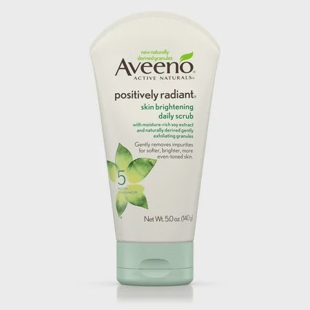 Aveeno, Positively Radiant, Skin Brightening Daily Scrub, 5 oz (140 g)