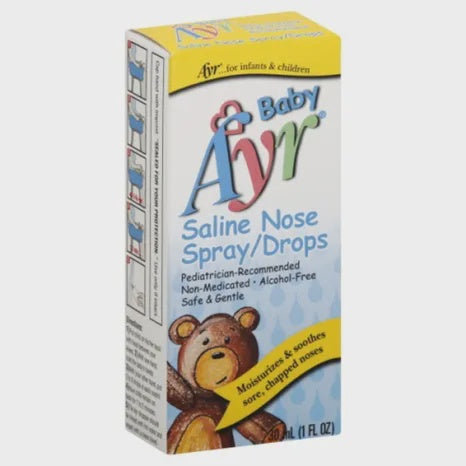 Ayr Baby Saline Nose Spray/Drops 1oz